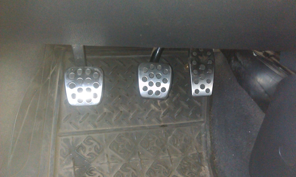 Накладки на педали в стиле ОРС — Opel Astra H, 1,8 л, 2010 года ...