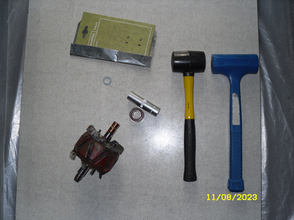 Генератор. Сборка. Часть 2 — Toyota Mark II (80), 2 л, 1992 года ...