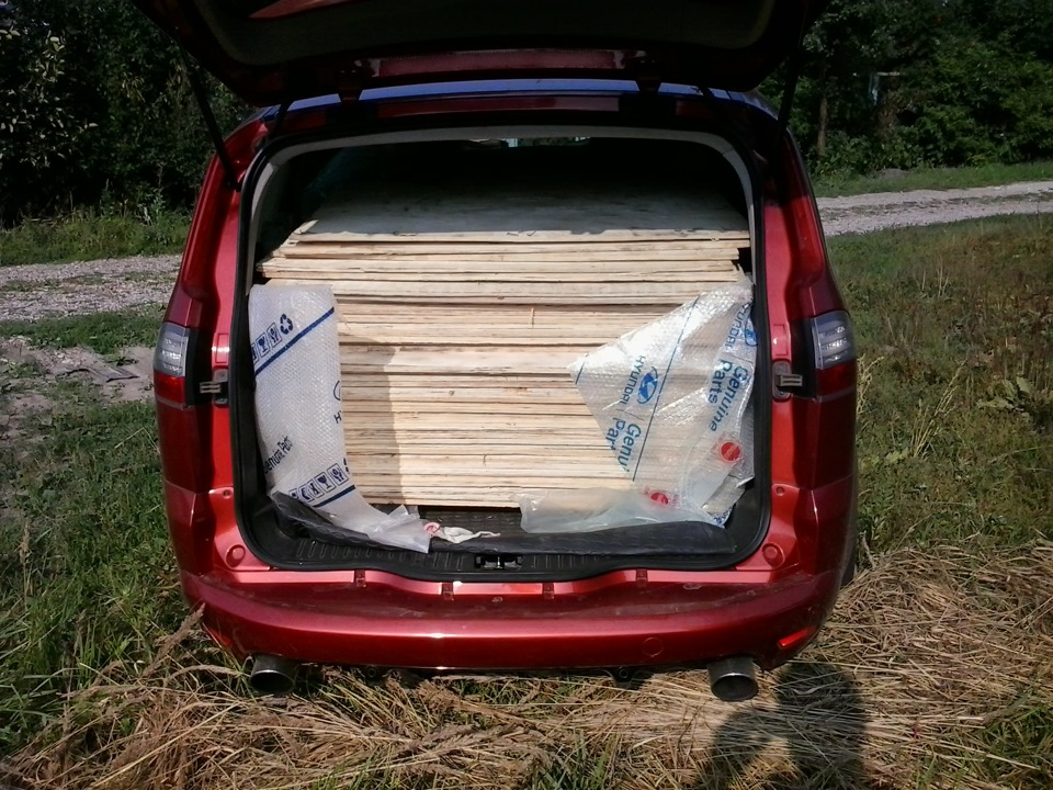где газель под погрузку? -я газель))) — Ford S-Max (1G), 2 л, 2007 года ...