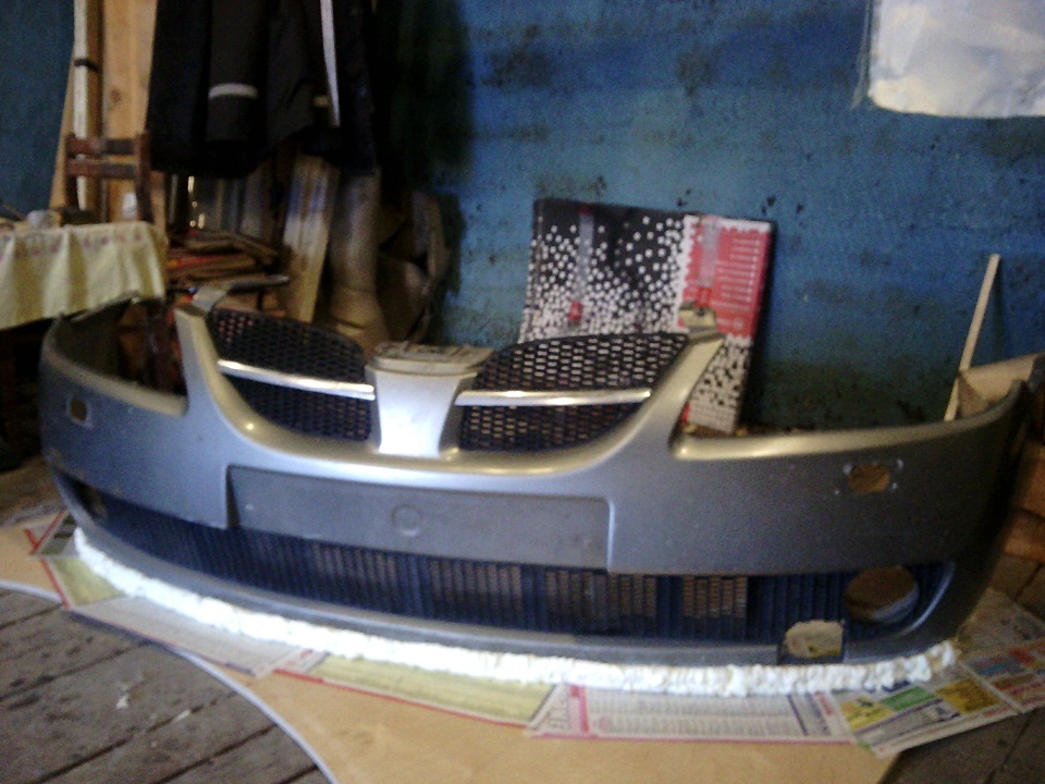 бампер на Ниссан Альмера — Audi 80 (B3), 1,8 л, 1987 года | тюнинг | DRIVE2