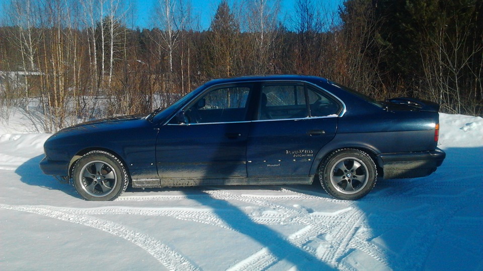 результат не пришлось долго ждать ) — BMW 5 series (E34), 2 л, 1989 ...
