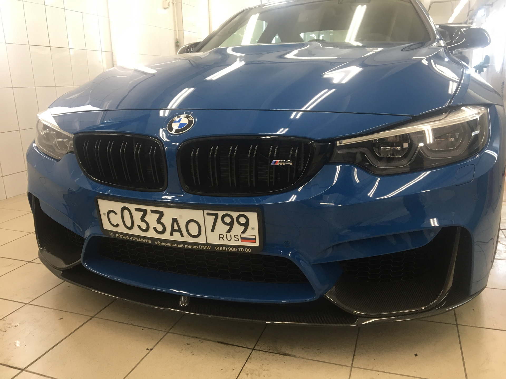 BMW m4 Laguna Seca Blue