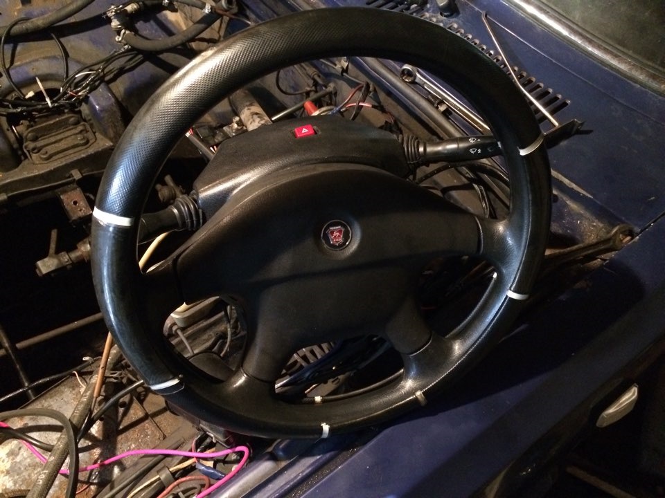 Фотки рулевой колонки и то, что осталось под капотом — ГАЗ 3110, 2,3 л ...