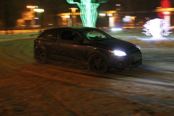 ДРИФТ ?! Или как давать угла на переднем приводе =) — KIA Pro_Ceed, 2 л ...