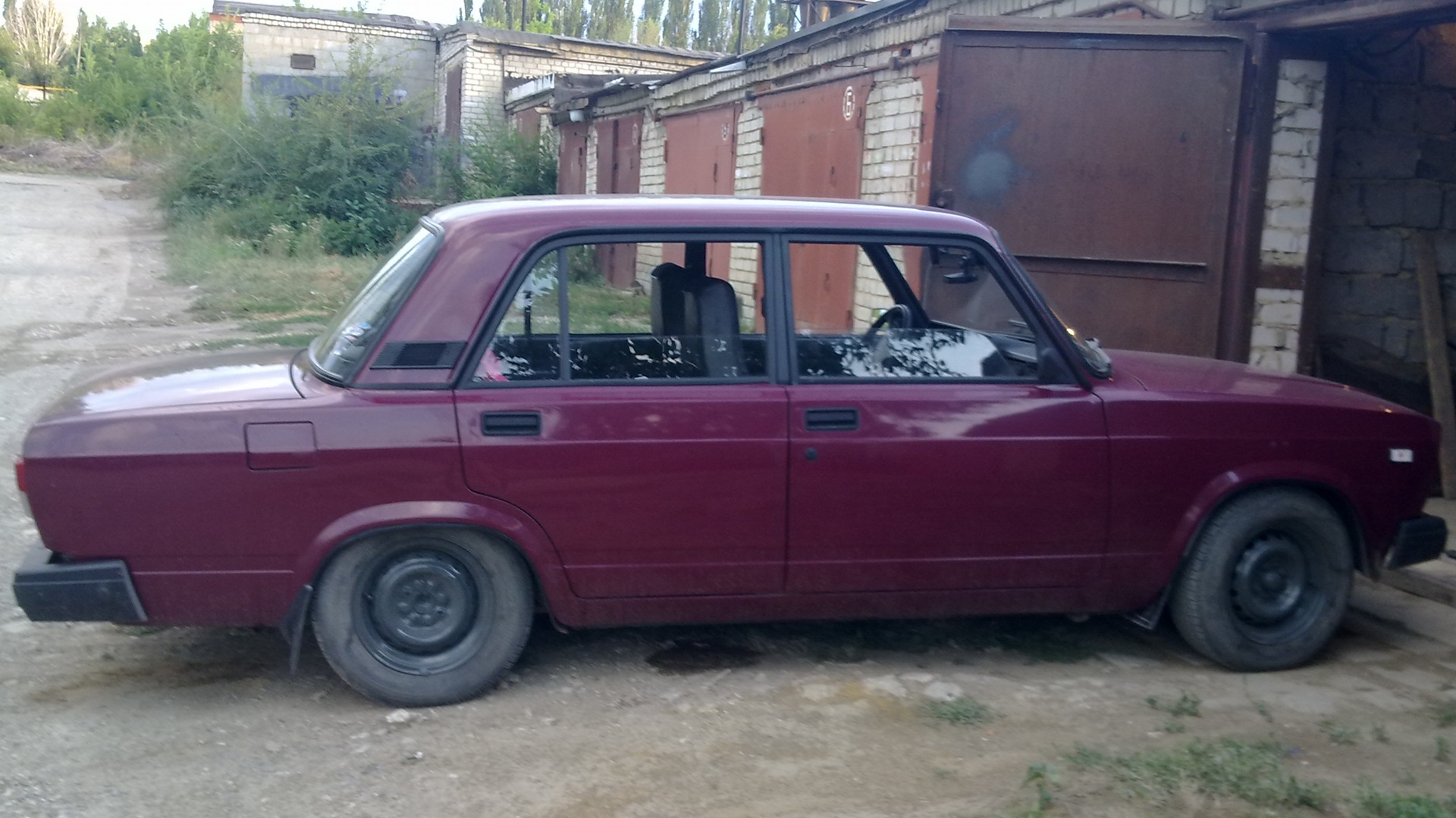 Lada 21074 1.5 бензиновый 2000 | Вишневая на DRIVE2