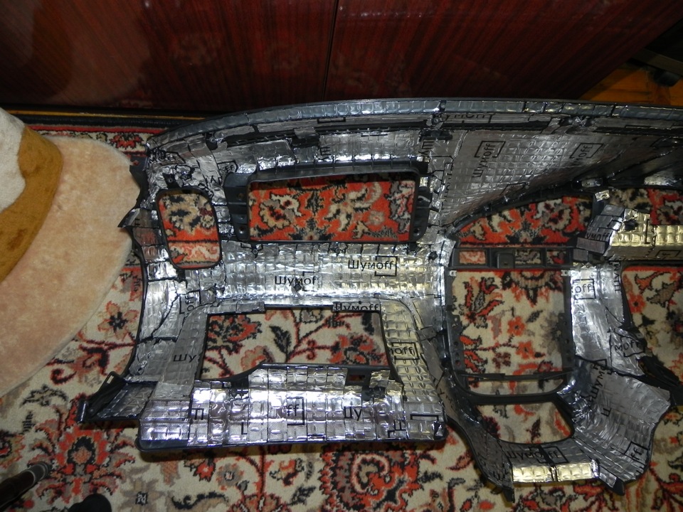 Виброизоляция торпедо Ланос с airbag. Отчет по материалу. — Daewoo ...