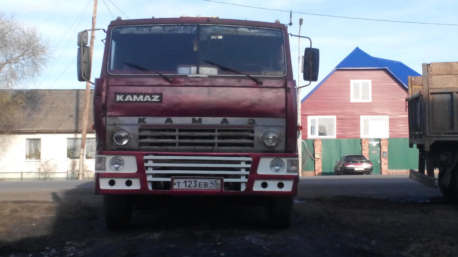 бампер камаз 5320