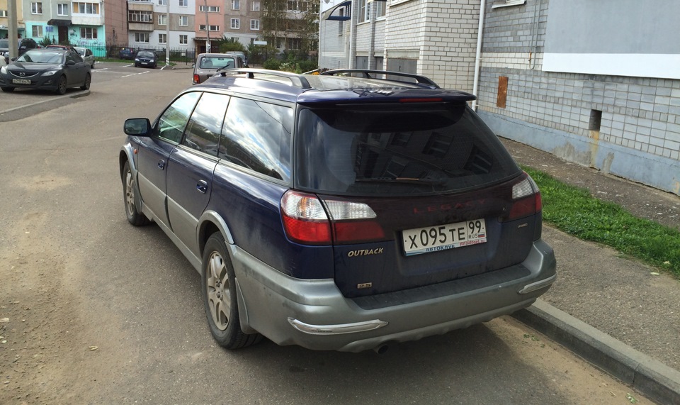 Спойлер subaru bh