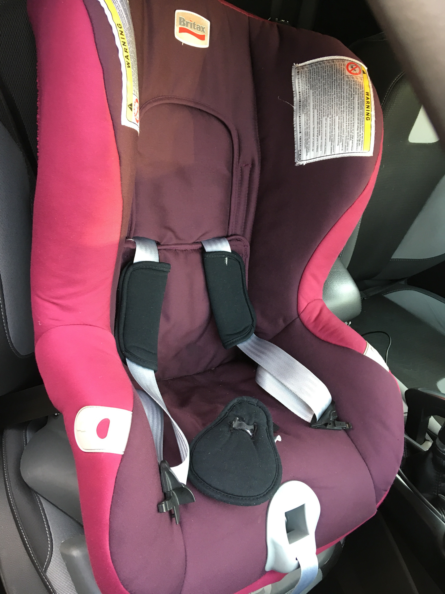 Britax first class кресло