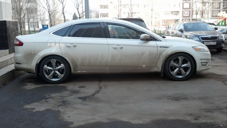 Шины и клиренс. — Ford Mondeo IV, 2 л, 2012 года | шины | DRIVE2