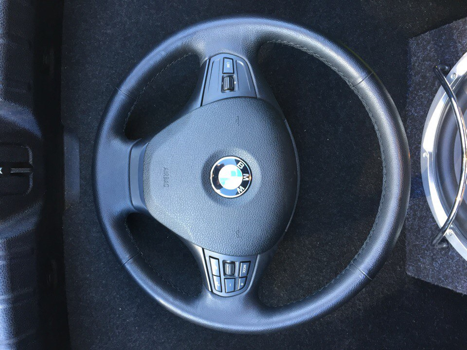 Спорт руль — BMW 3 series (F30), 1,6 л, 2014 года | стайлинг | DRIVE2