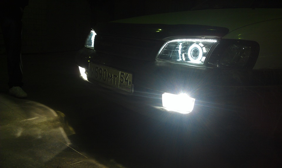 Ксенон В ПТФ И Подключение ПТФ Через Родное Реле — Toyota Caldina (190 ...