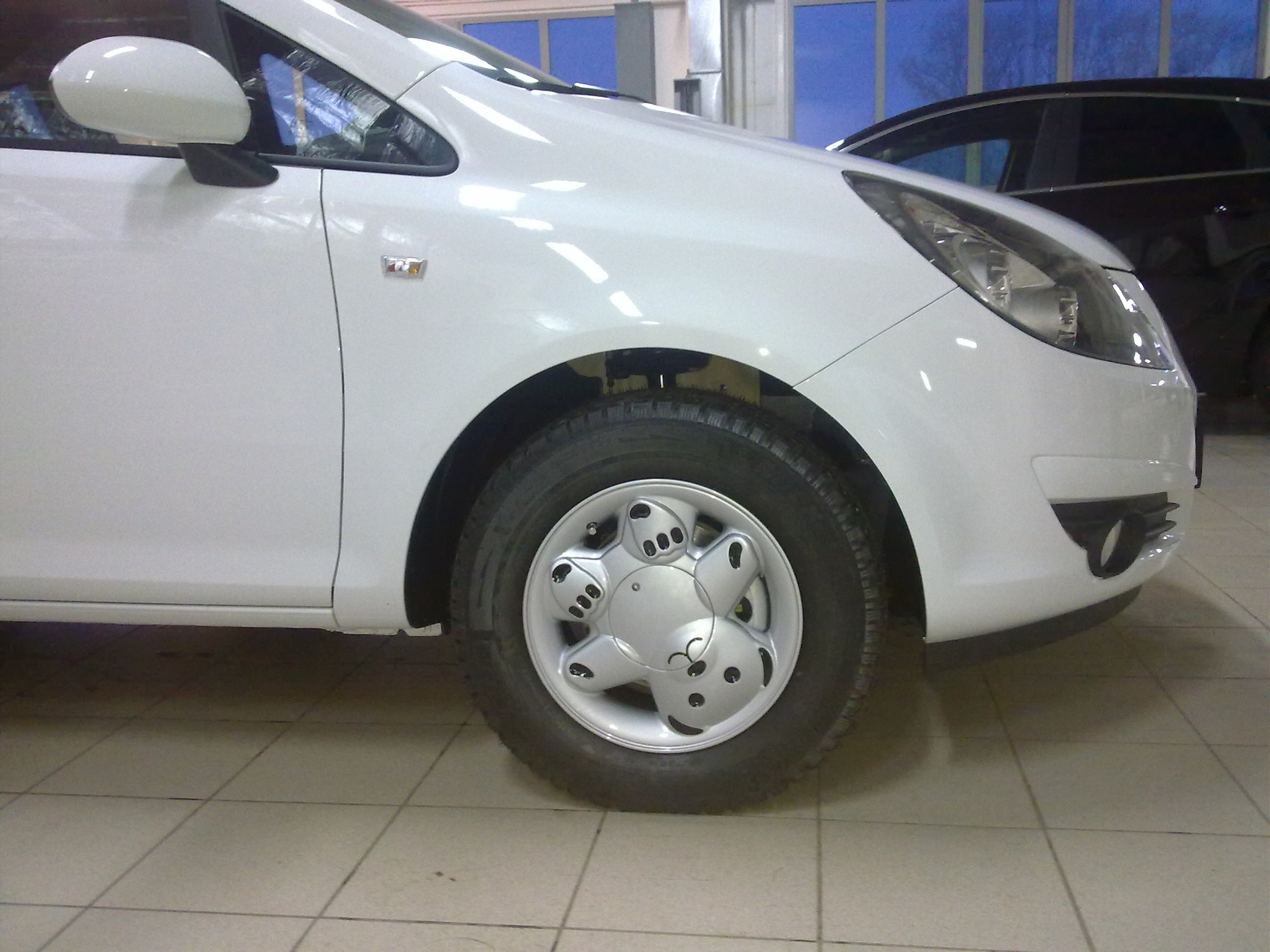 Диски-мишки зимние плутишки — Opel Corsa D, 1,4 л, 2010 года | колёсные  диски | DRIVE2