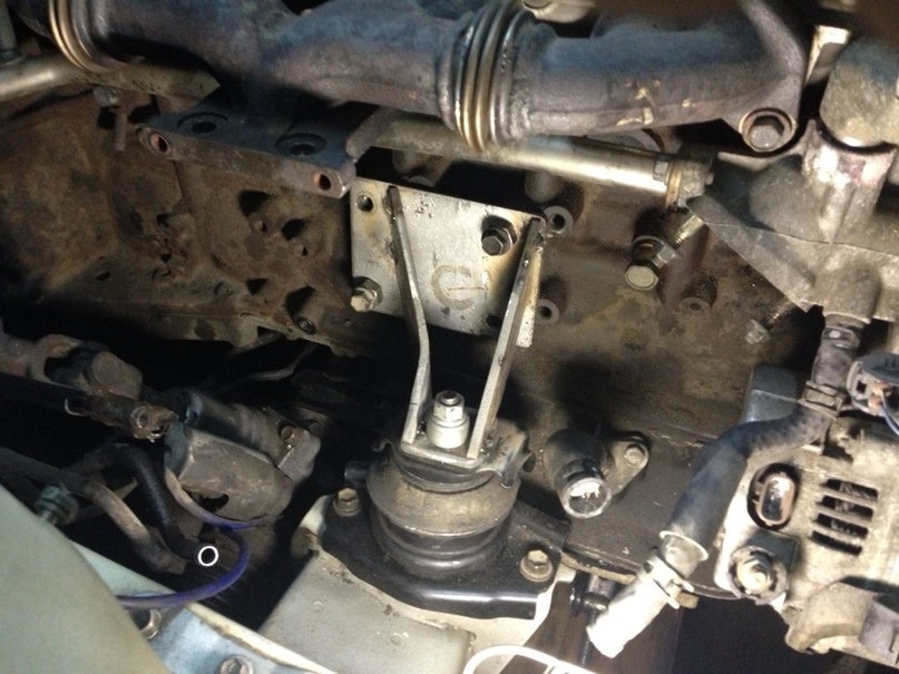 Customs опоры ДВС 1jz-gte vvt-i на jzx81 - Toyota Mark II (80), 2,5 л, 1991 года