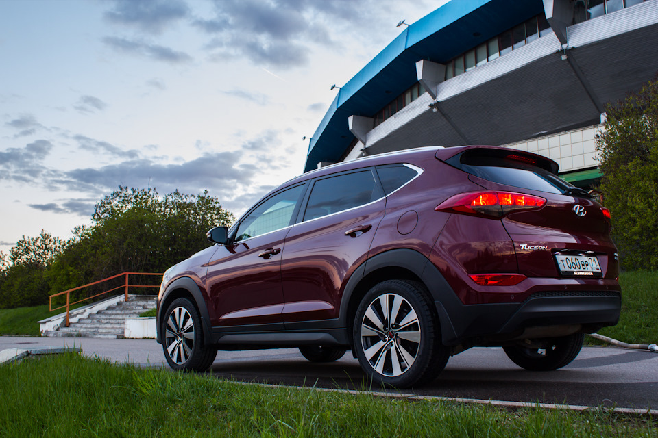 Hyundai tucson фотографии