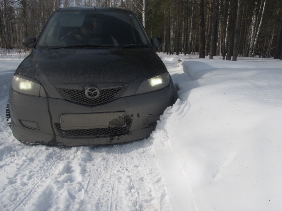 Съездили в лесок шашлык пожарить — Mazda Demio (2G), 1,5 л, 2004 года ...