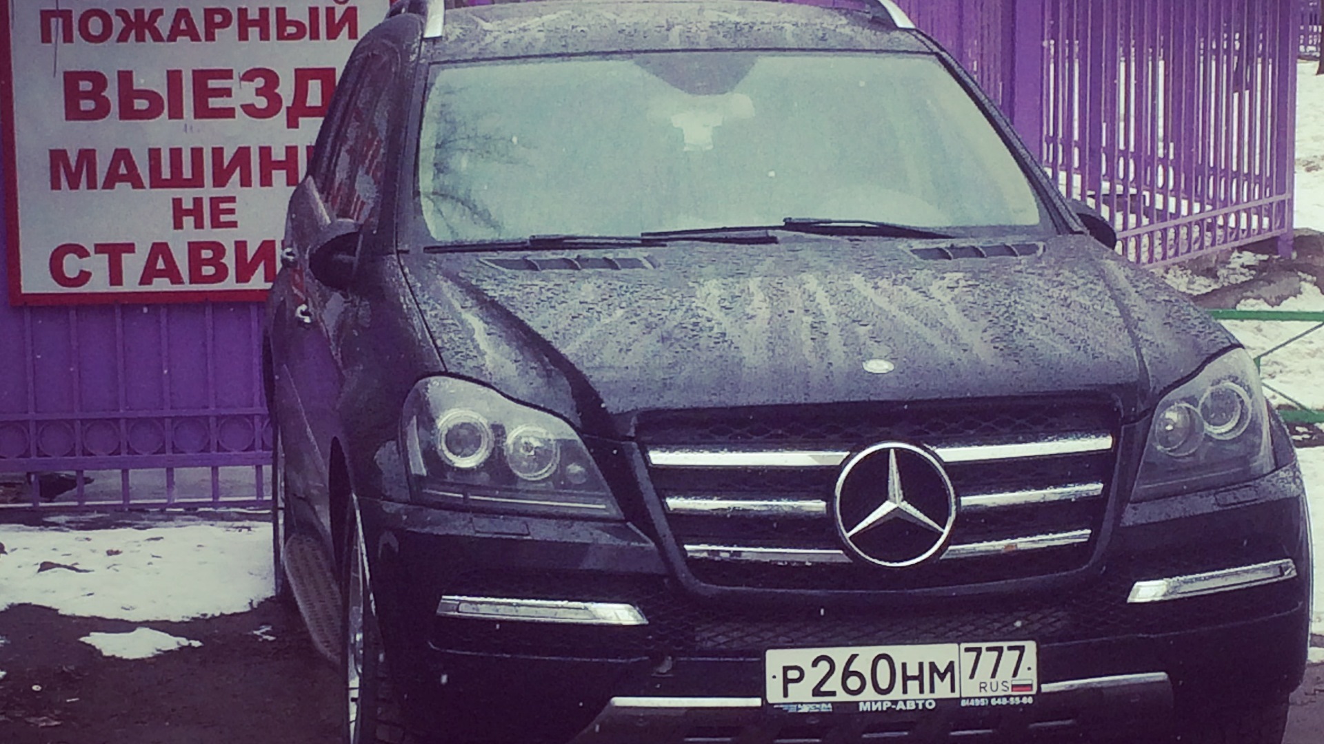 Mercedes-Benz GL-class (X164) 5.5 дизельный 2012 | Black Tiger на DRIVE2