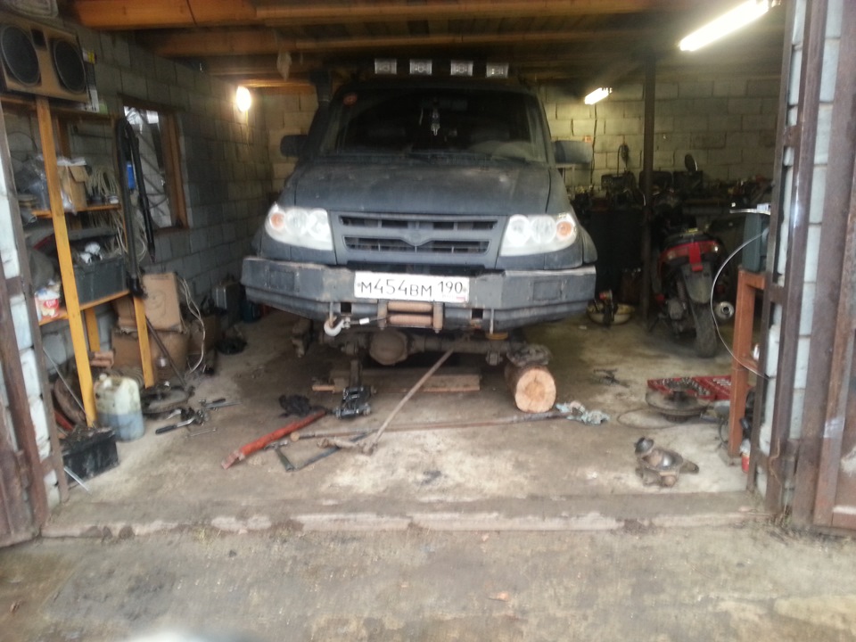 Валим кастор на 8 градусов — УАЗ Patriot, 2,7 л, 2007 года | тюнинг ...