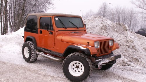 Jeep Wrangler Огненный Ангел