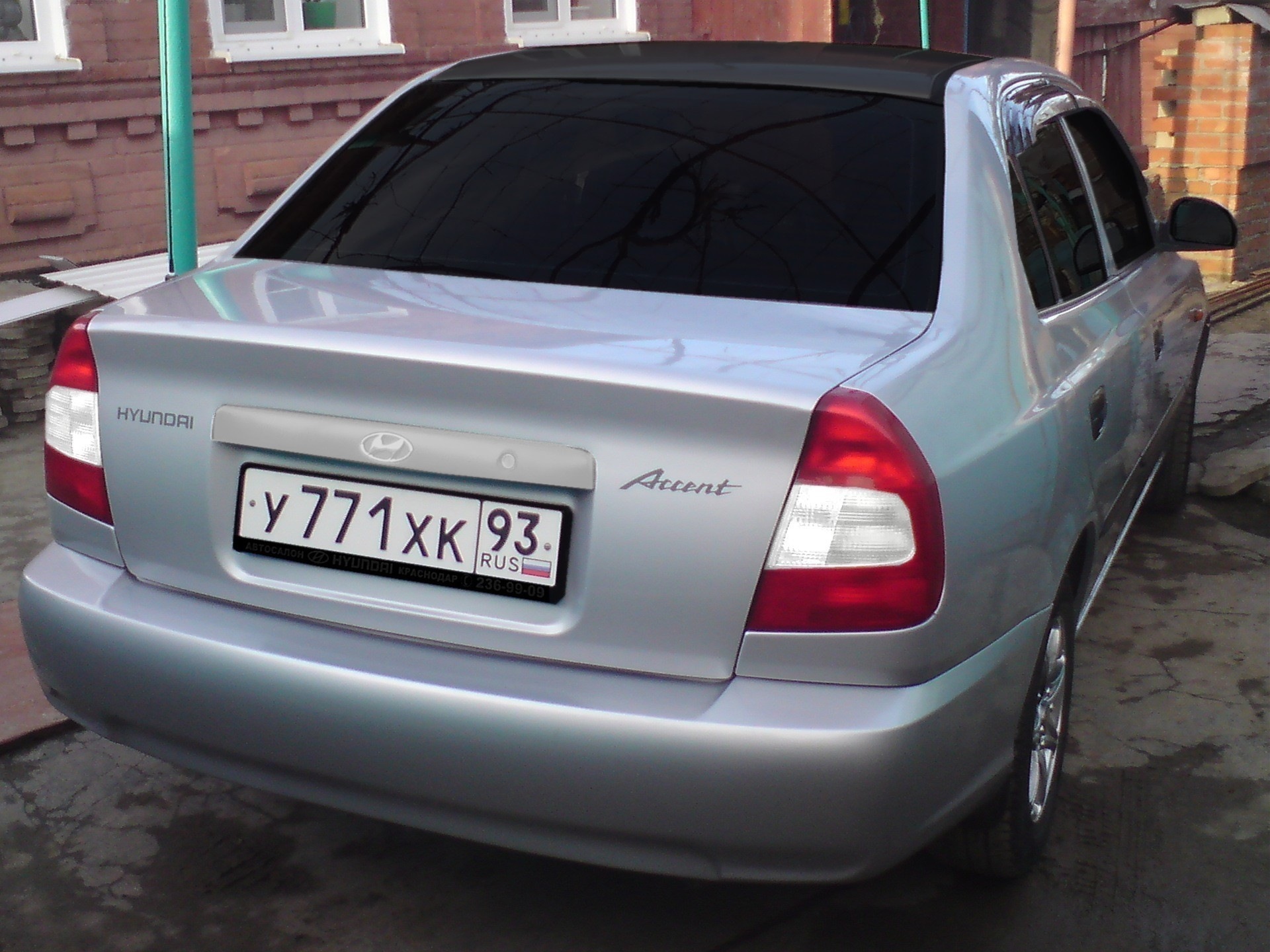 Хочу чтобы моя машина выгляделла именно так — Hyundai Accent (2G), 1,5 л,  2006 года | фотография | DRIVE2