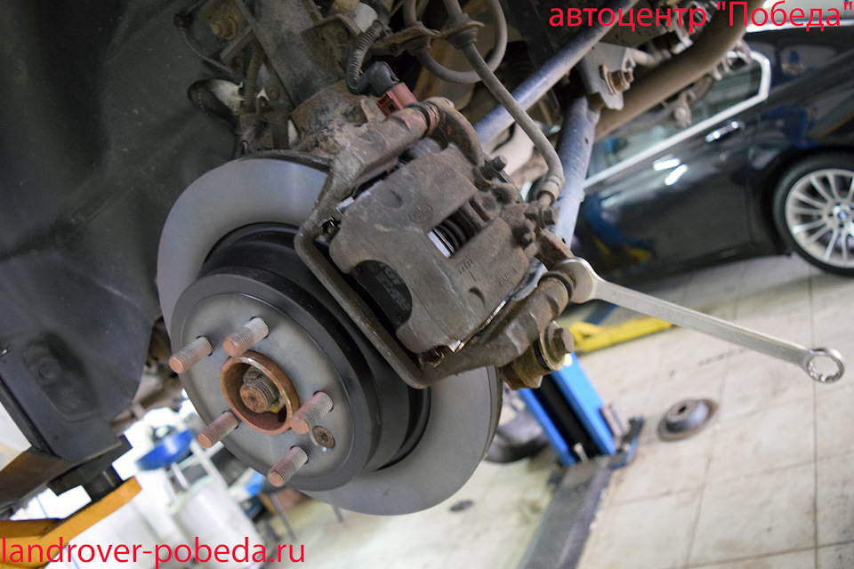 Ленд Ровер Freelander 2 Замена тормозных дисков — Техцентр Победа на DRIVE2