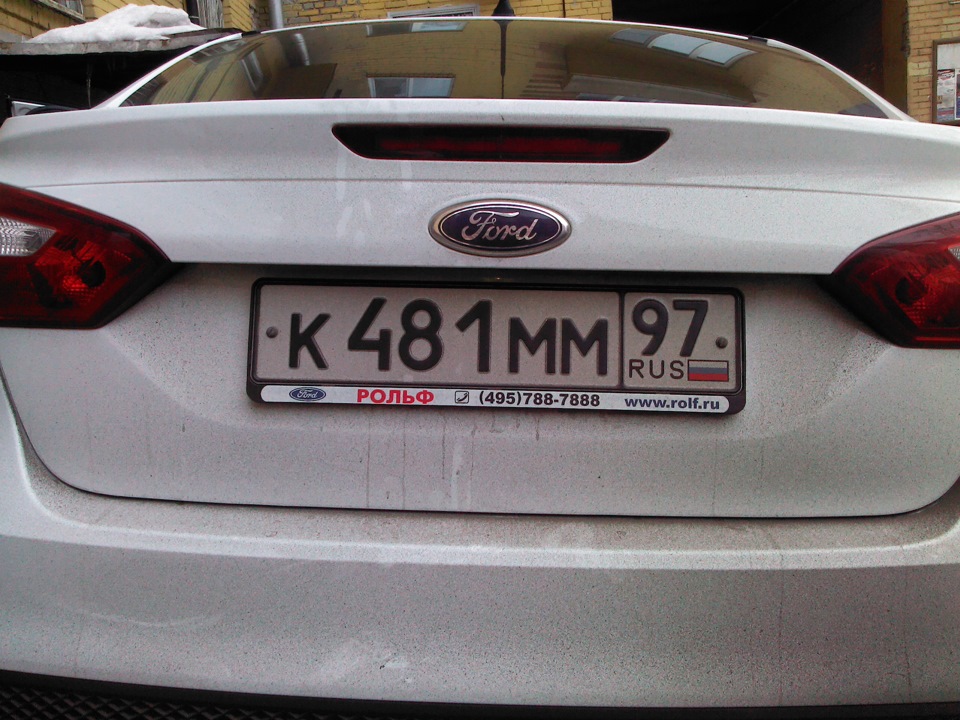 Как снять надписи с багажника удалил надписи с багажника - Ford Focus III Sedan, 2 л, 2012 года стайлинг DRIVE
