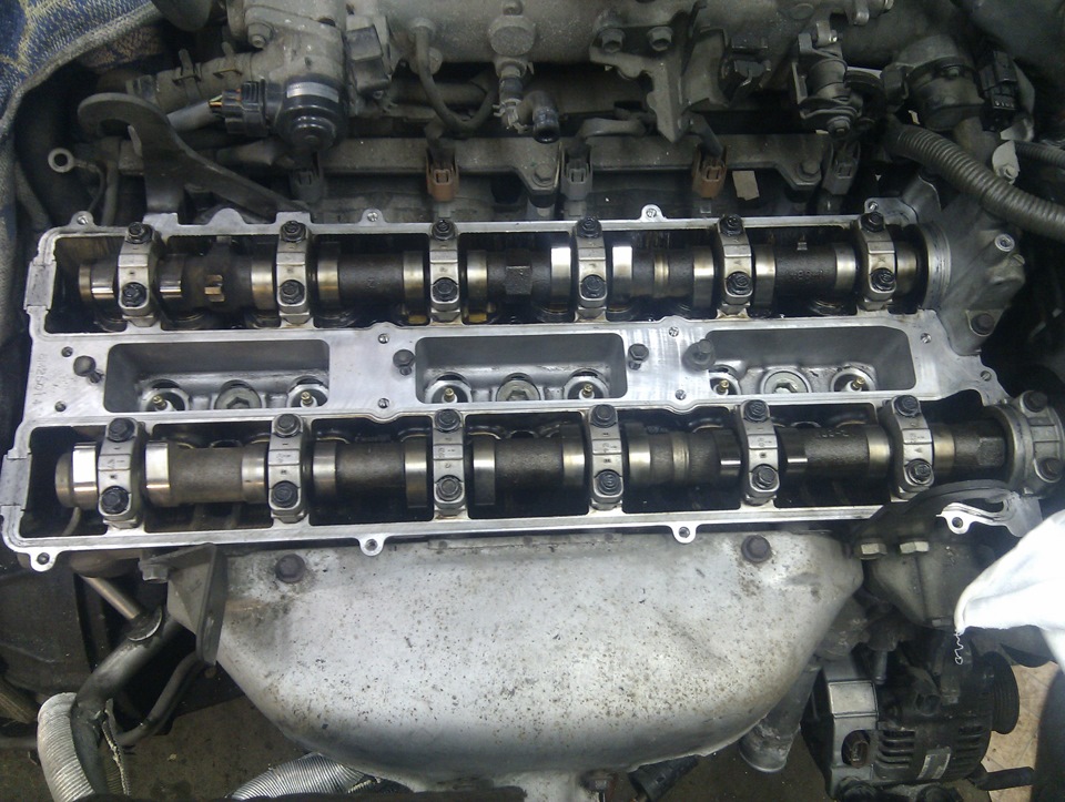 Чистка свечных колодцев. — ГАЗ 31105, 2,5 л, 2007 года | своими руками ...