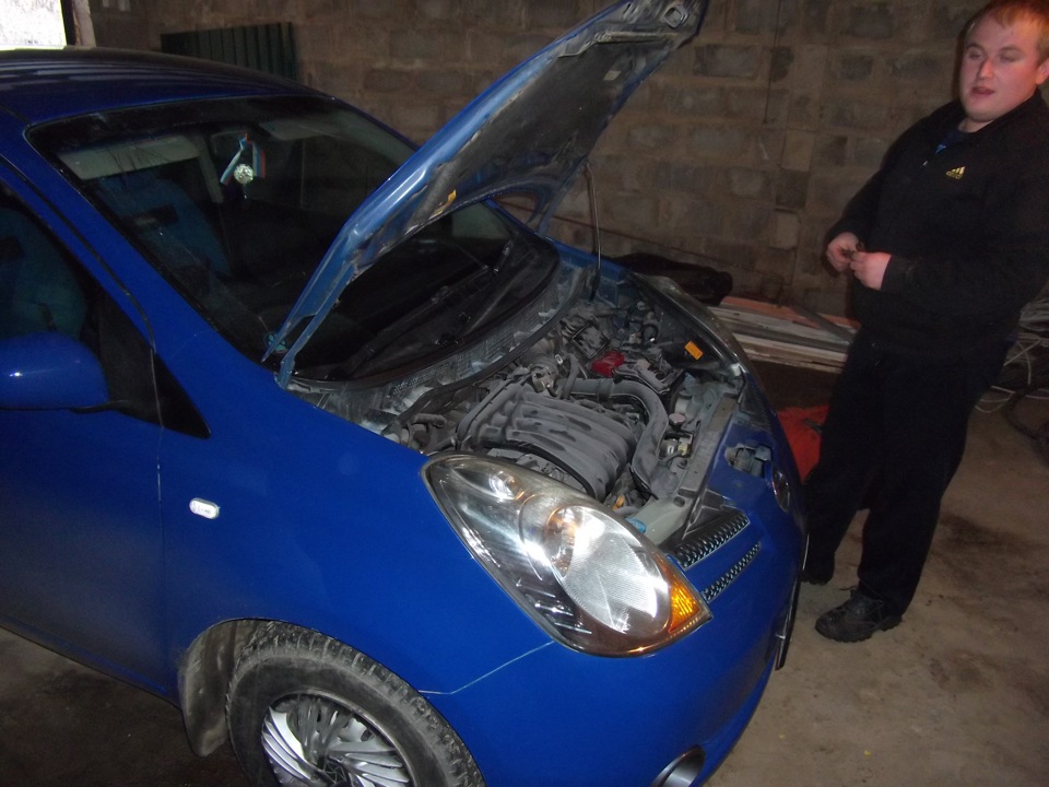 Замена воздушного фильтра. Для тех кто не знает! — Nissan Note (1G), 1 ...