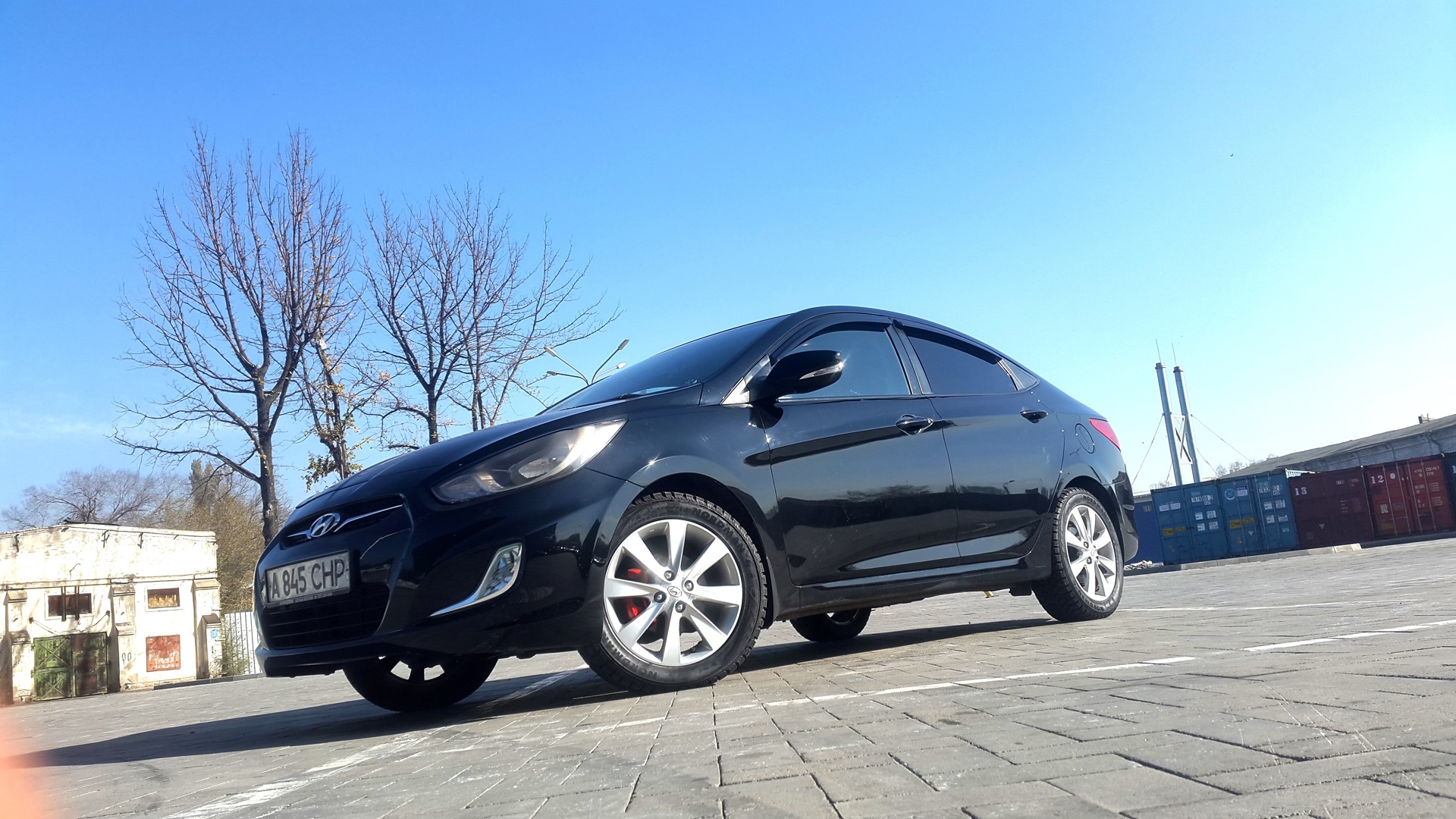 Hyundai Accent (4G) 1.6 бензиновый 2012 | 50^Cent ECOnomisT) на DRIVE2