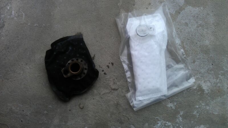 Замена фильтра бензина — Chevrolet Lacetti Sedan, 1,8 л, 2008 года ...