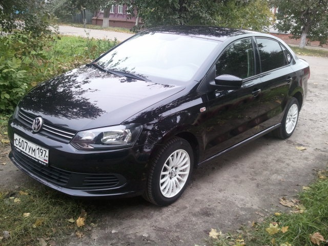 Volkswagen Polo sedan Black Edition