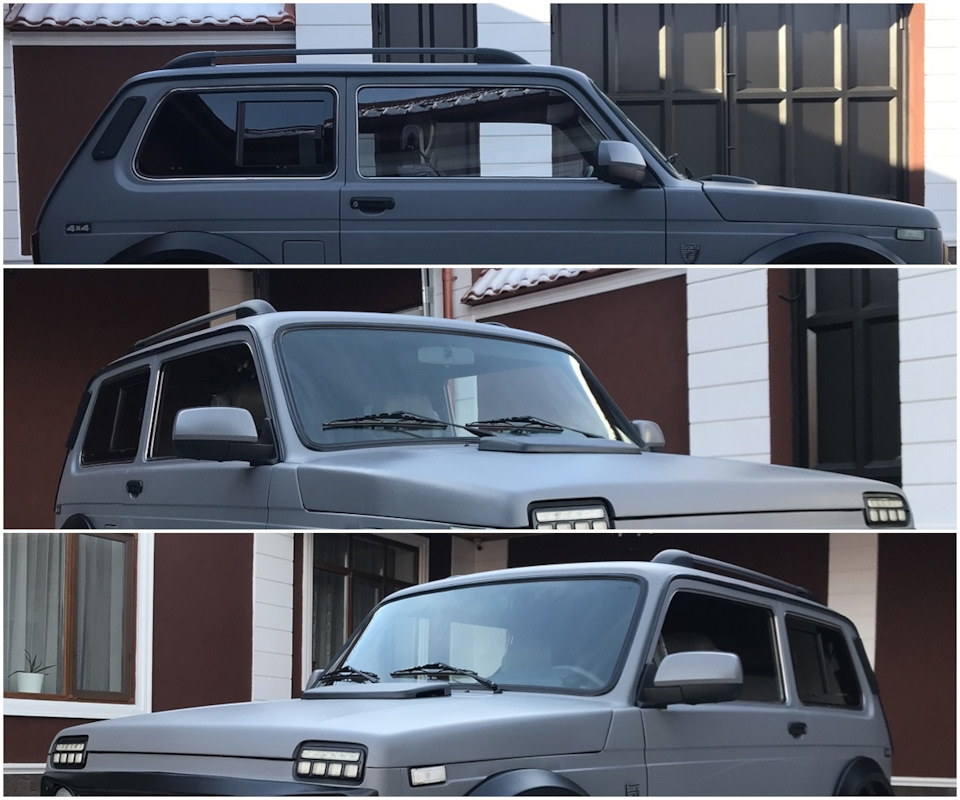 #17. Рейлинги от АПС. — Lada 4x4 3D, 1,7 л, 2006 года | тюнинг | DRIVE2