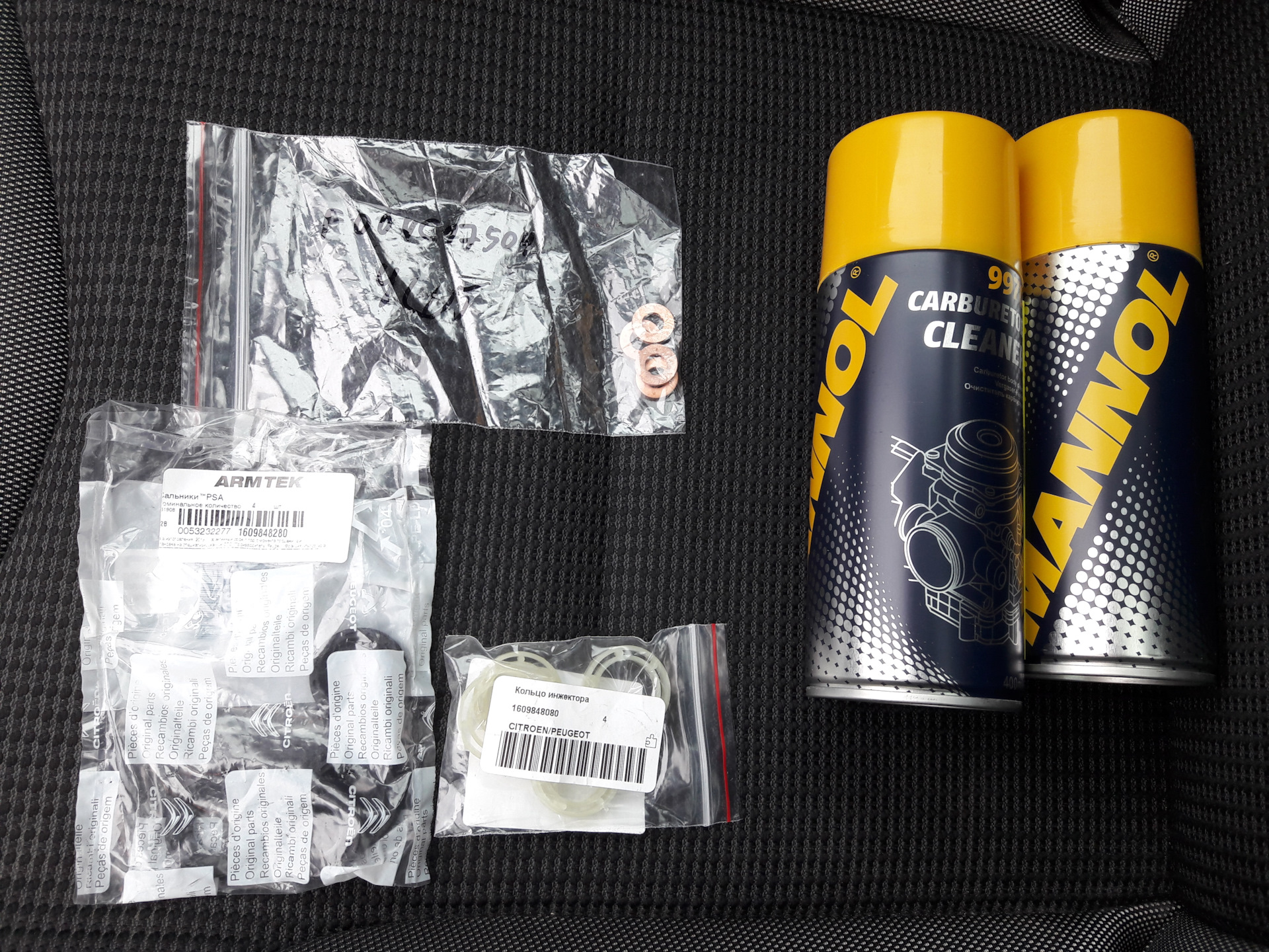 Мокрая и «пшикающая» форсунка — Peugeot 308 (1G), 1,6 л, 2009 года ...