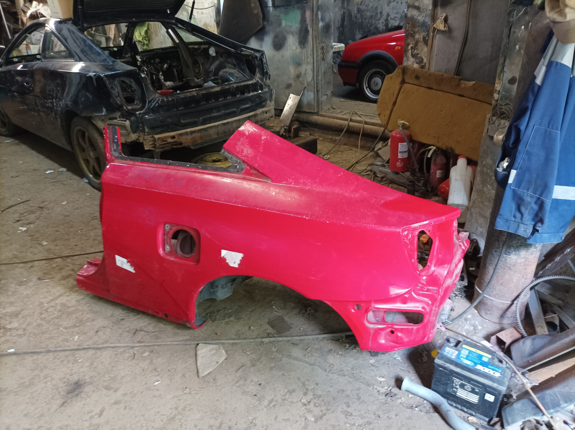 Крыло — Toyota Celica (230), 1,8 л, 1999 года | кузовной ремонт | DRIVE2