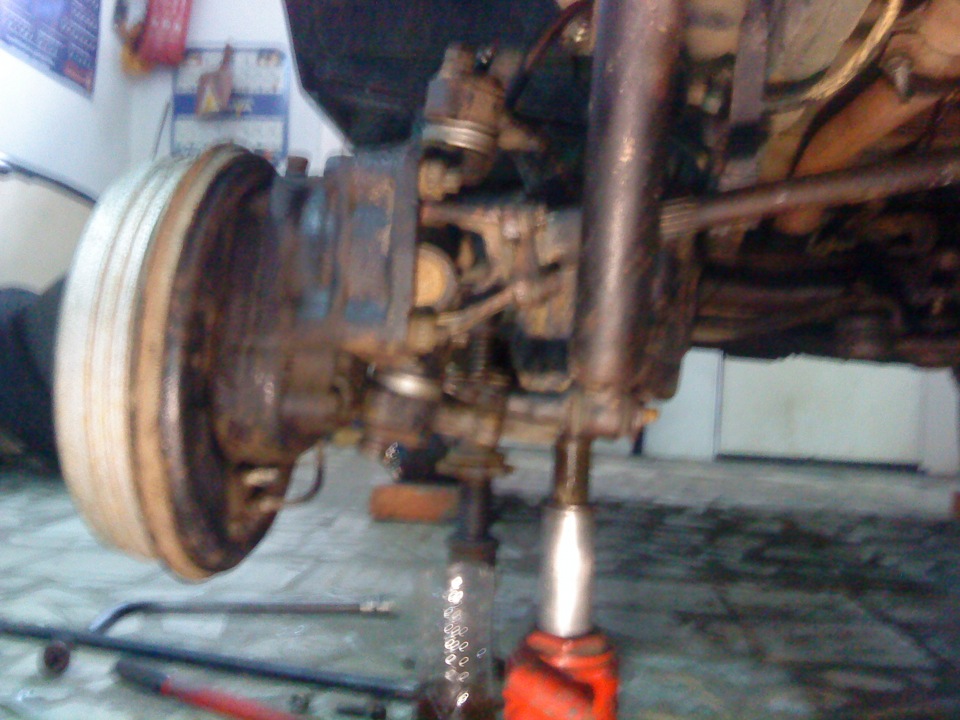 замена шкворней — ЛуАЗ 969, 1,6 л, 1989 года | своими руками | DRIVE2