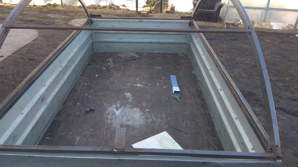 Прицеп Атлетик 712012. Самодельная крышка часть 1 — Сообщество «Прицепы ...