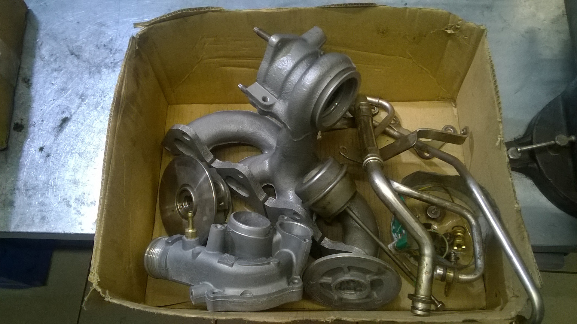 Ремонт турбокомпрессора VW Tiguan 1.4 Tsi (Фольксваген Тигуан) 2012 ...