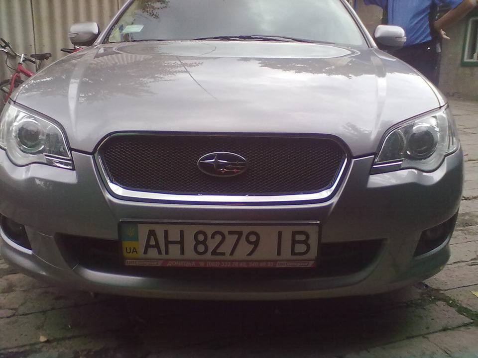 Самодельная решетка — Subaru Legacy (BL/BP), 2 л, 2008 года | кузовной ...