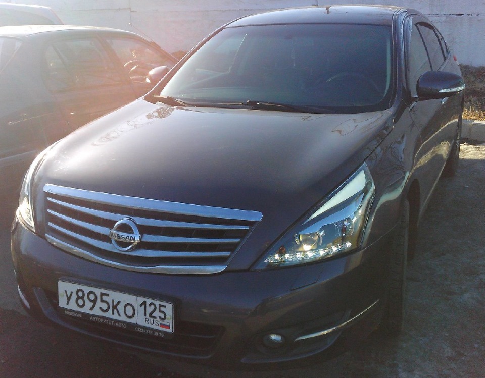 Фара теана. Оптика Nissan Teana j32.