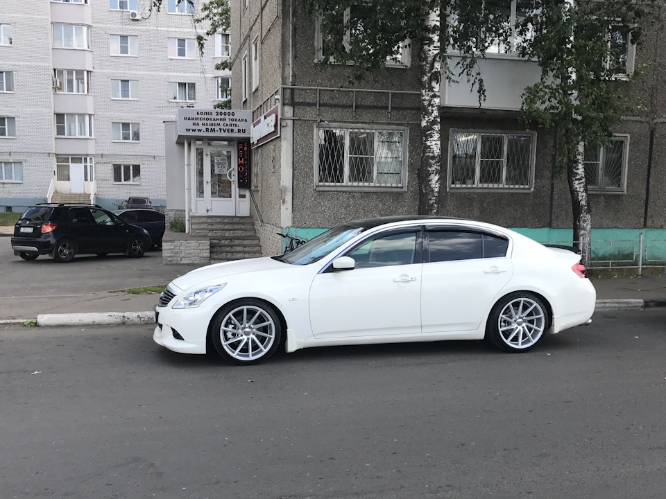 Пружины занижение infiniti g25