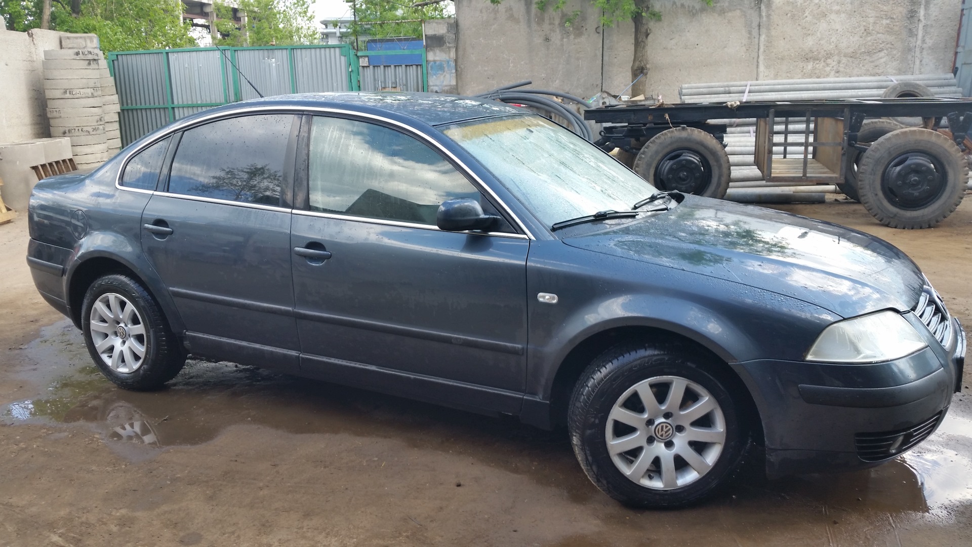 Volkswagen Passat B5 1.8 бензиновый 2001 | Мокрый асфальт 1.8 турбо на  DRIVE2