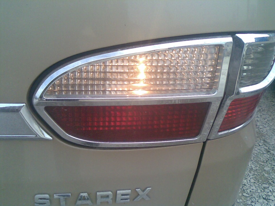 установка диодов в фонари задней пердачи — Hyundai Starex (1G), 2,5 л ...