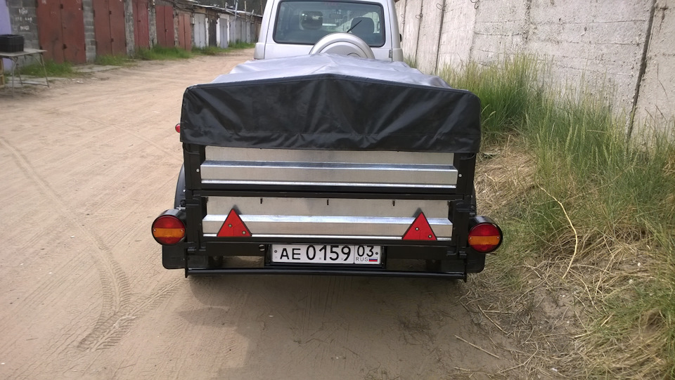 Как сделать курганский прицеп ниже