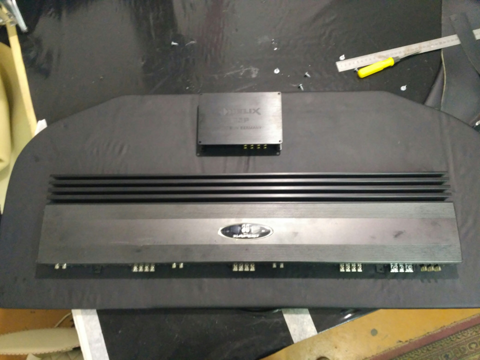 Модернизация фальш панели. Расстановка усилителя и процессора. — KIA ...