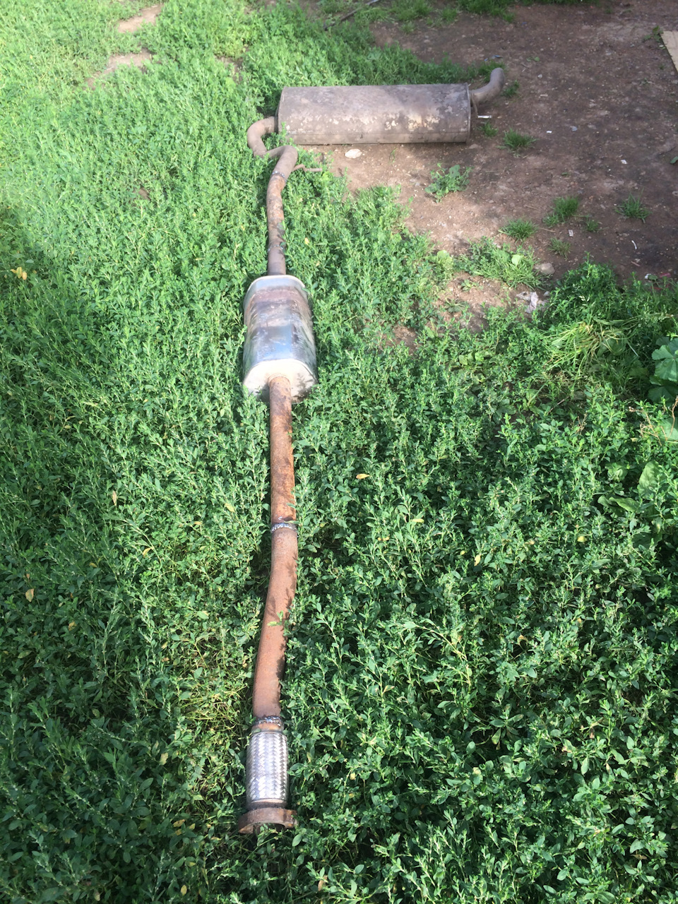 Выхлоп — УАЗ 469, 2,5 л, 1994 года | тюнинг | DRIVE2