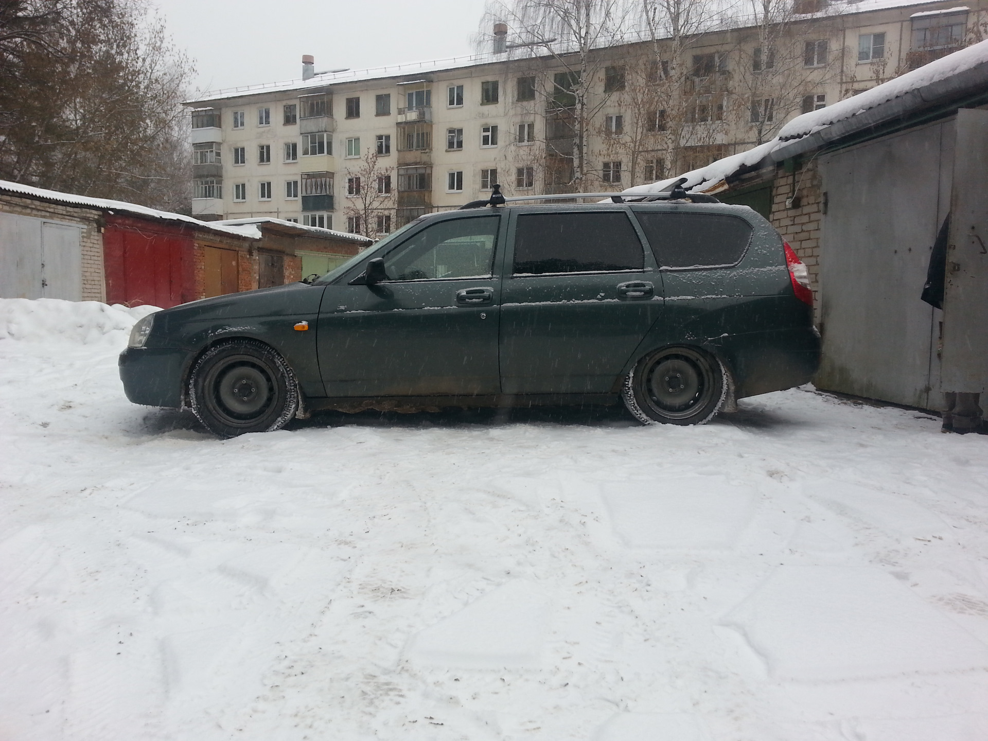 Посадка. Часть III. + задний развал 3 — Lada Приора универсал, 1,6 л ...