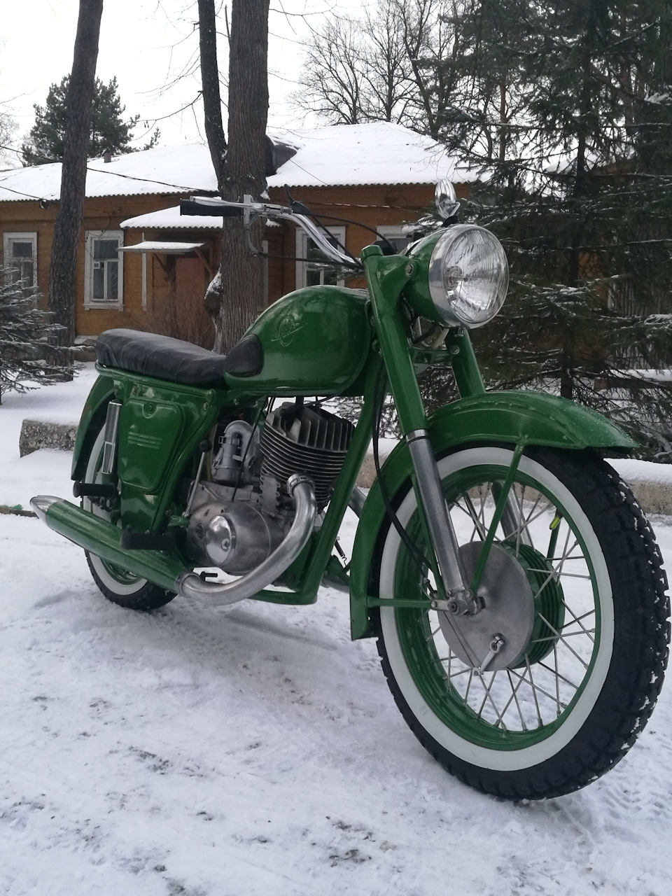 Советский мотоцикл ИЖ 56