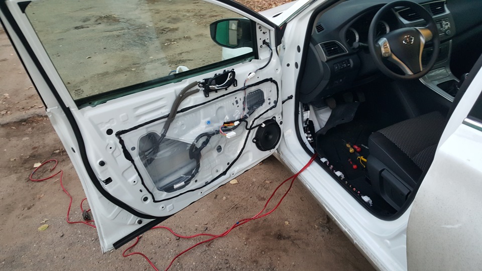 Автозвук. Часть №1. Проводка — Nissan Sentra (B17), 1,6 л, 2015 года ...