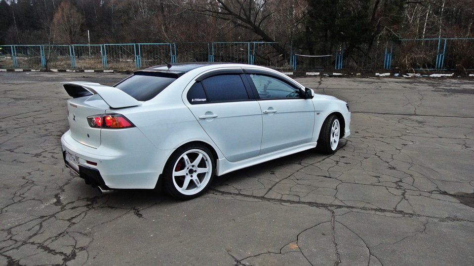 Фото в бортжурнале Mitsubishi Lancer X