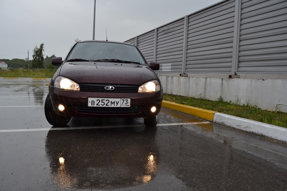 18. Ксенон ПТФ — Lada Калина Хэтчбек (1G), 1,6 л, 2011 года ...